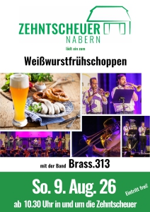 Weisswurstfrühschoppen mit Brass.313
